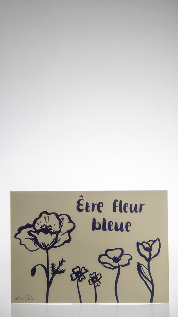 Kort · Être fleur bleue
