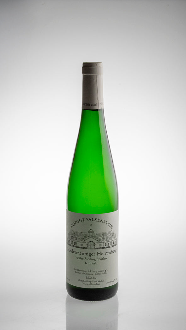 2018, Riesling Niedermenniger Herrenberg Spätlese feinherb AP 3