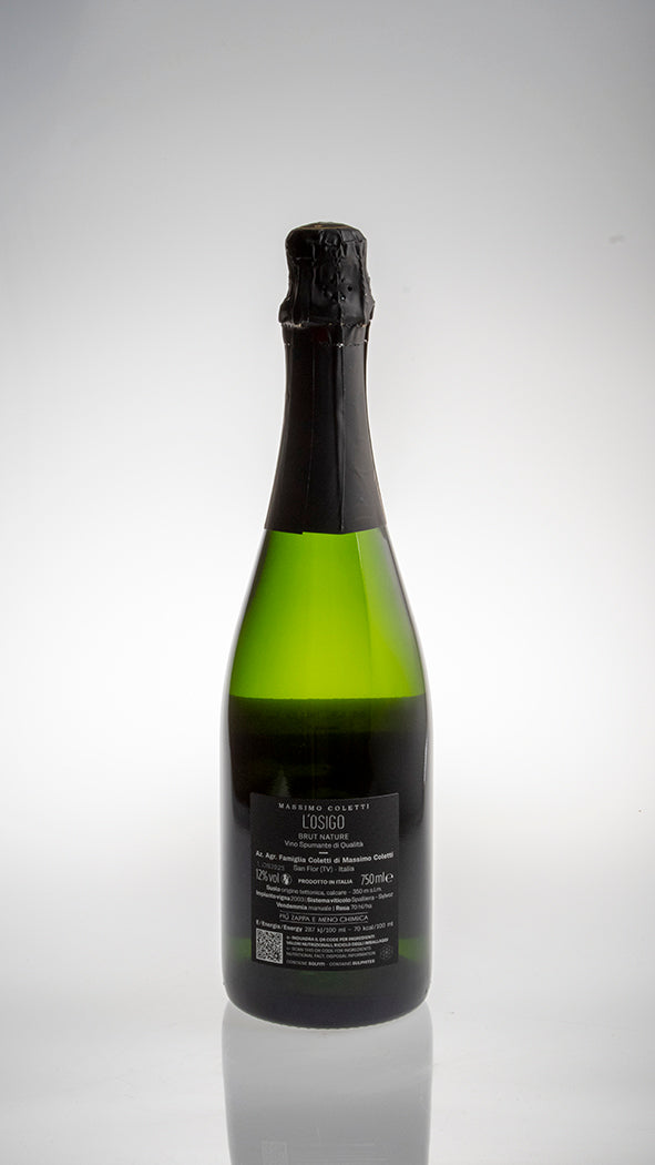 2023, L'Osigo, Brut Nature, spumante