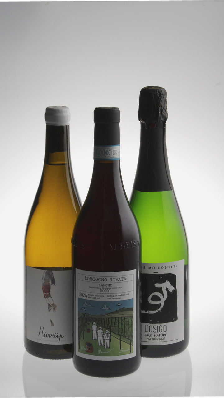 Vinabonnement for Nysgerrige · 3 flasker