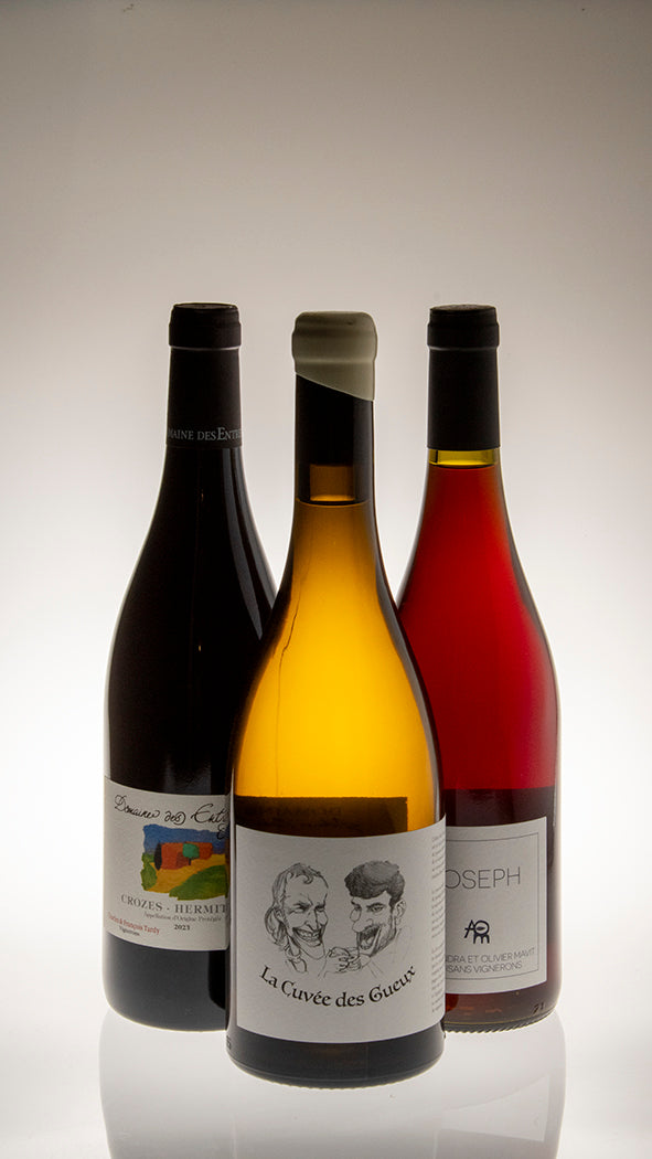 Vinabonnement for Nysgerrige · 3 flasker